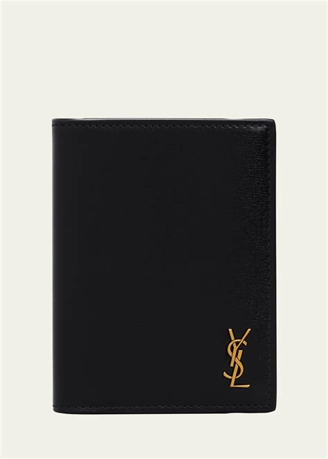 ysl black men's wallet|yves saint laurent wallet men's.